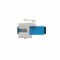 Модуль коммутационный типа Keystone SC/UPC SM 9/125, цвет белый
