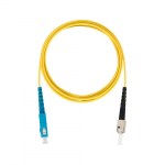 Шнур оптический переходной, одинарный, одномодовый SM 9/125 OS2, <nobr><nobr>SC/UPC-ST/UPC,</nobr></nobr> LSZH нг (A)-HF, <nobr>1 м</nobr>